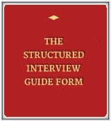 Structured Interview Guide Form